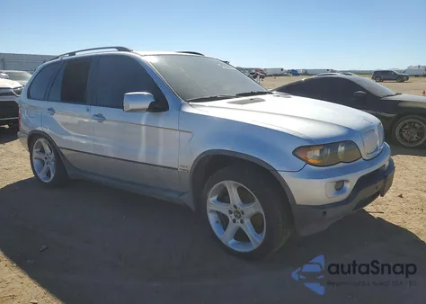 2005 BMW X5 4.4I z USA, uszkodzony, nr VIN 5UXFB53535LV10596